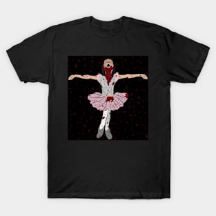 ABIGAL(vampire ballerina blood rain) (painted) T-Shirt